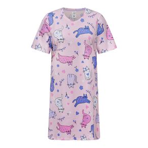 H&H Women's V Neck Tee Nightie