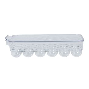 Living & Co 18 Egg Storage Container With Lid Clear