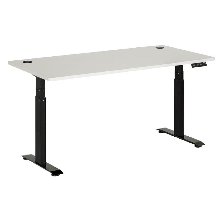 Jasper J Emerge Electric Height Adjustable Desk 1800 White, , hi-res