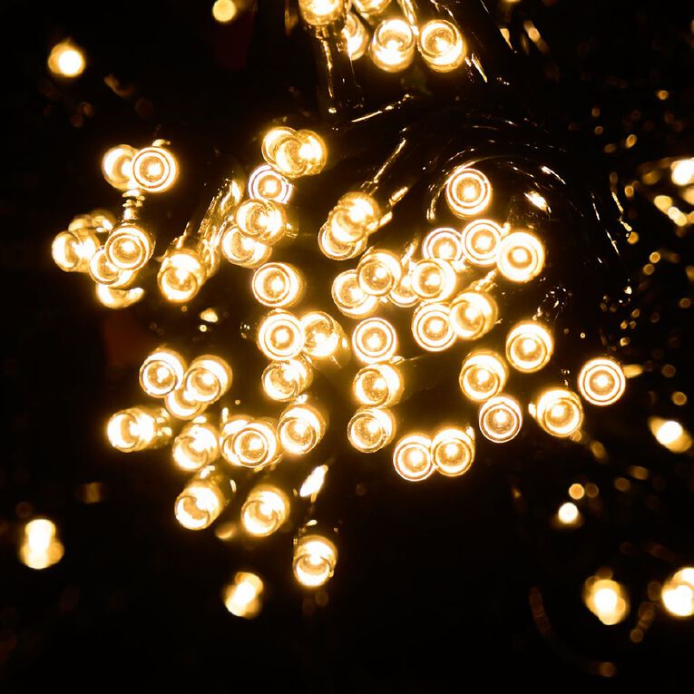 Wonderland Plug-in Christmas String Lights Warm White 27m, , hi-res