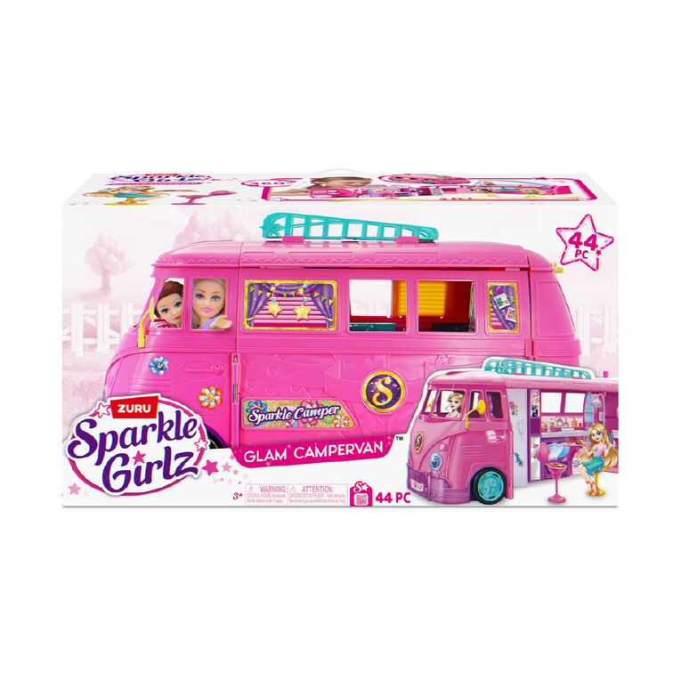 Zuru Sparkle Girlz Retro Camper Van Set, , hi-res