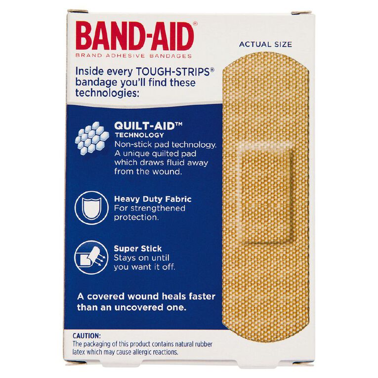 Band Aid Tough Strips 40 Pack, , hi-res