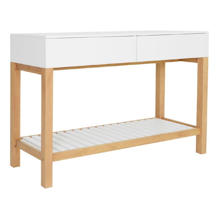 Living & Co Tahoe Hallway Table White, , hi-res