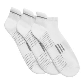 Active Intent Men's Cushioned Tab Low Cut Socks 3 Pack