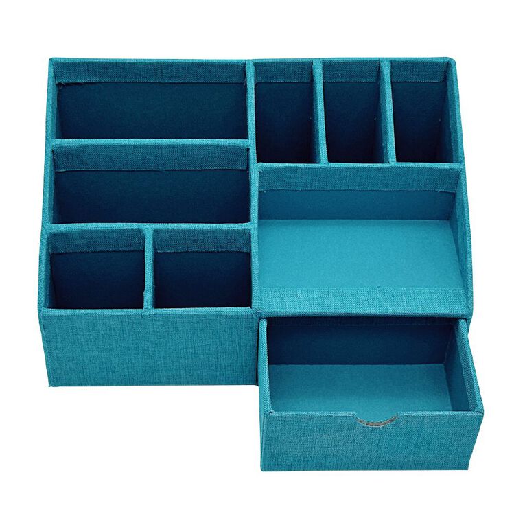 WS Linen Desk Organiser, , hi-res