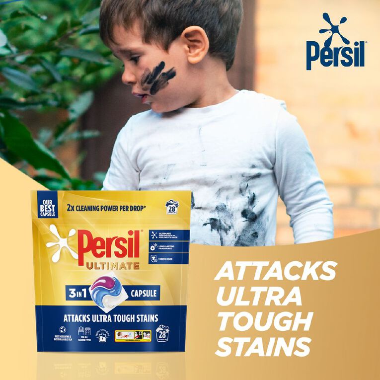 Persil Ultimate 3-in-1 Capsules 28 Pack, , hi-res