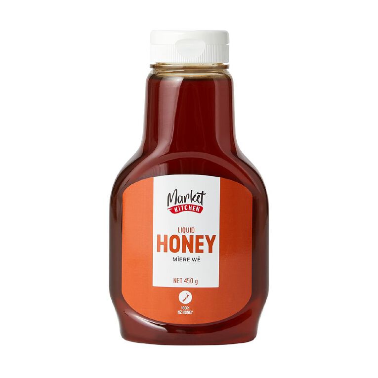 Market Kitchen Liquid Honey 450g, , hi-res