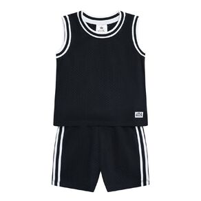 Young Original Toddler 2 Piece Eyelet Tank and Shorts Set