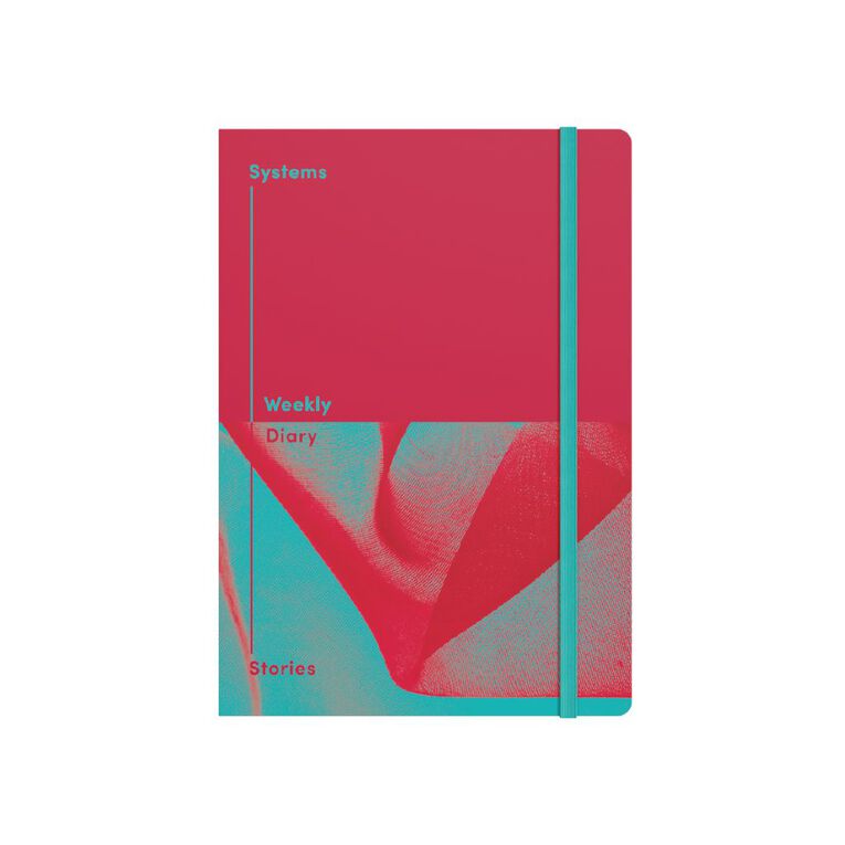 Jumble & Co Diary Week to View Undated System & Stories A5, , hi-res