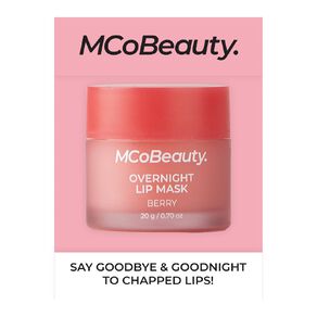 MCoBeauty Overnight Lip Mask Berry