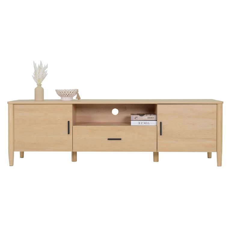 Living & Co Emerson TV Unit Natural, , hi-res