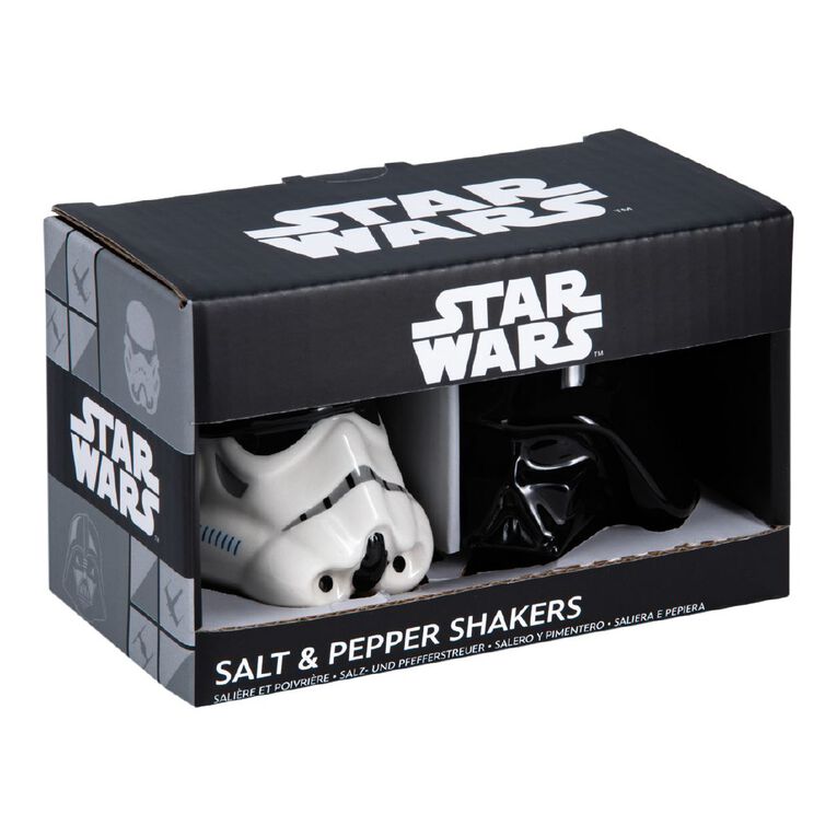 Paladone Star Wars Darth Vader & Stormtrooper Salt and Pepper Shaker, , hi-res