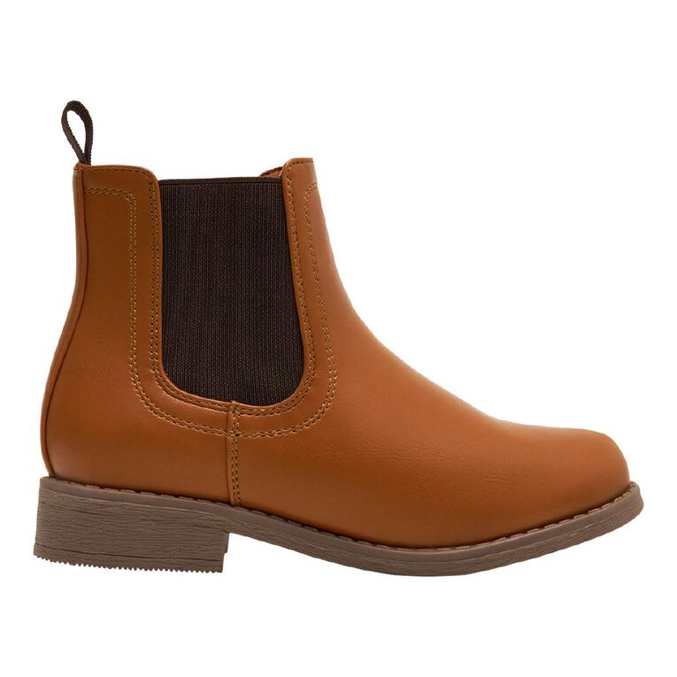 Young Original Senior Kids' Cara Boots, Tan, hi-res