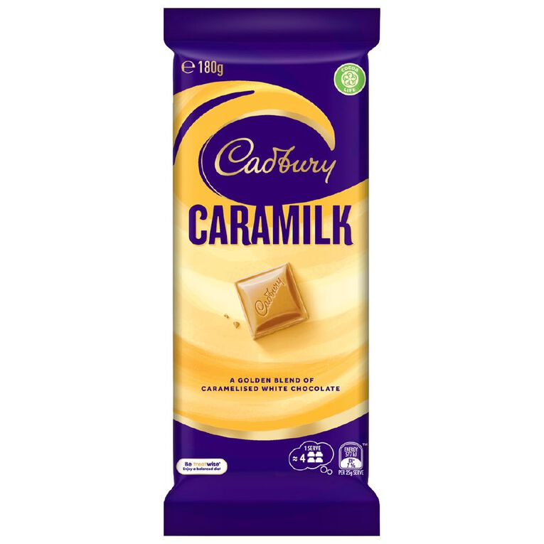 Cadbury Caramilk 180g, , hi-res