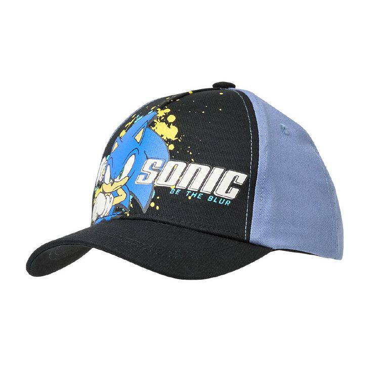 Sonic Kids' Cap, Black, hi-res
