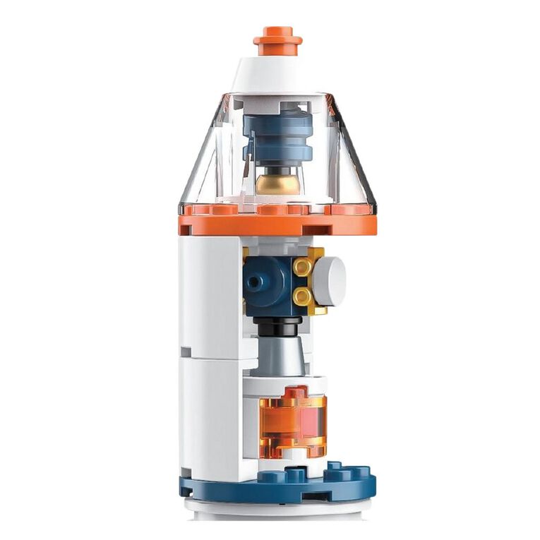 Building Block Space Exploraton Rocket 294 Piece, , hi-res