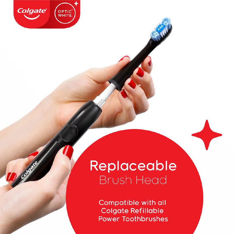 Colgate Optic White Pro Power Refill 2 Pack, , hi-res