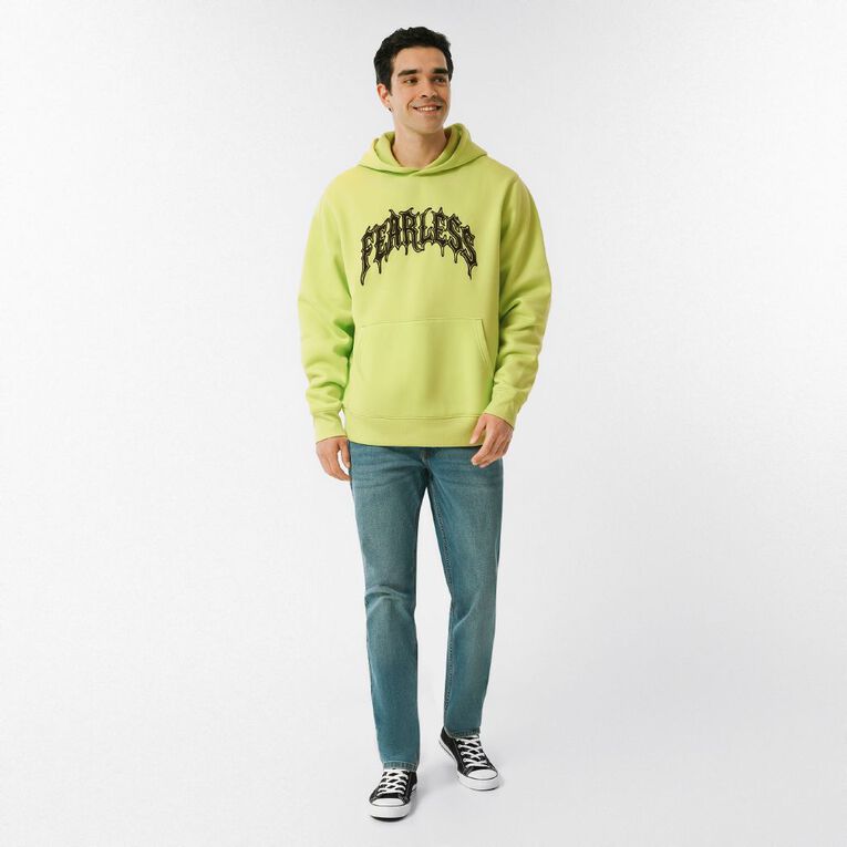 Garage Men's Hooded Sweat Graphic, Green Mid, hi-res