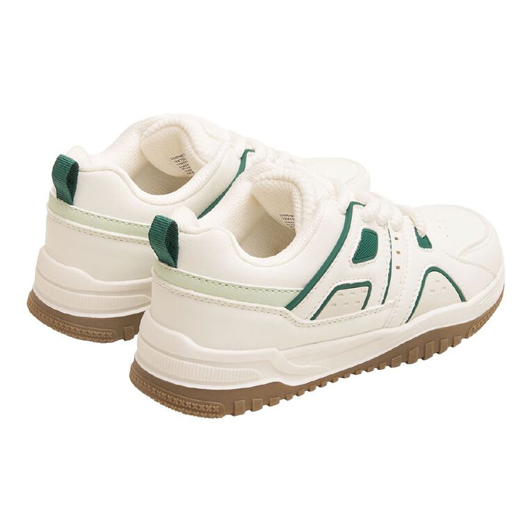 Young Original Senior Kids' Baltimorei Sneakers, White, hi-res