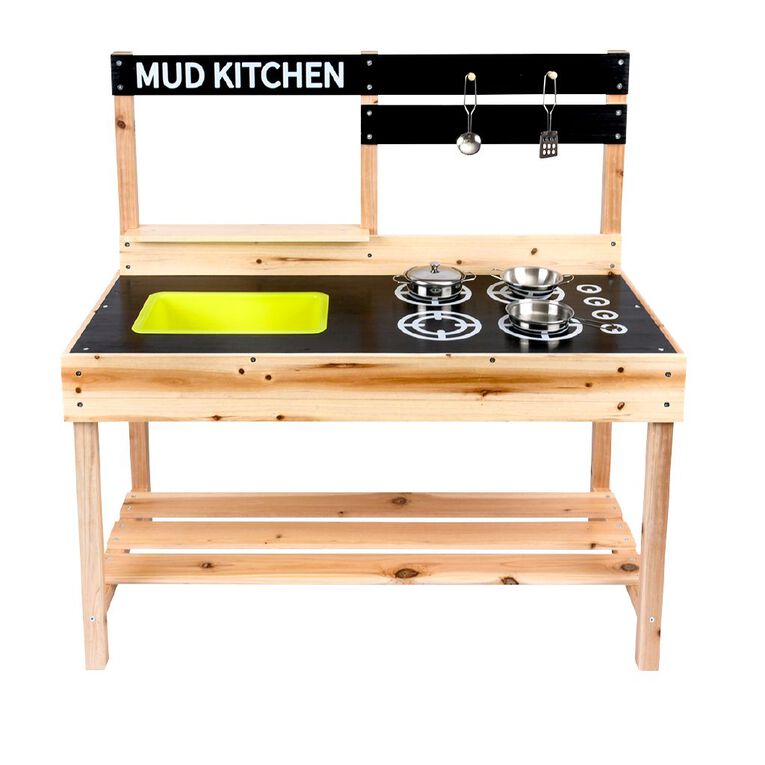 Active Intent Play Wooden Mud Kitchen, , hi-res