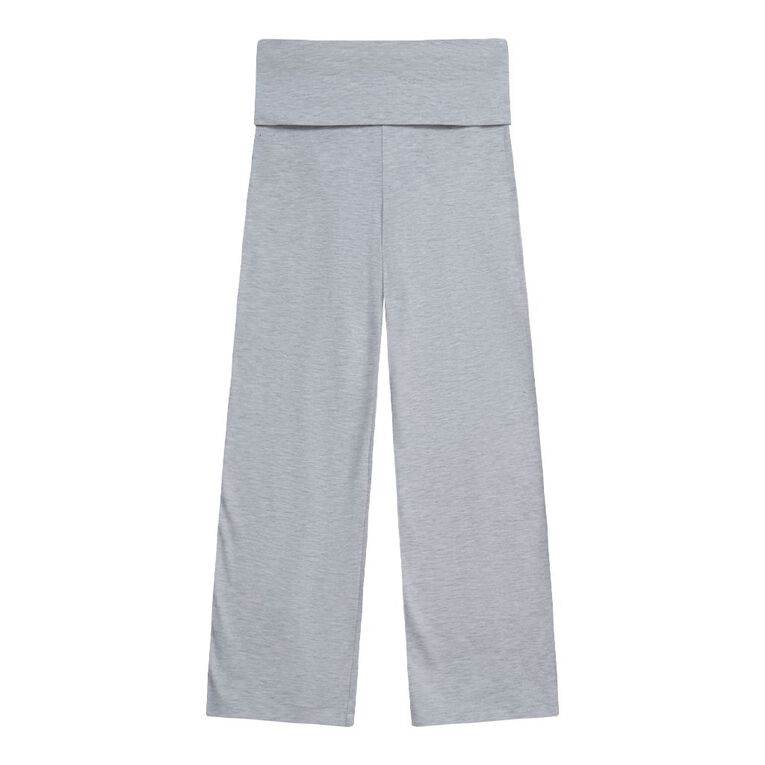 Young Original Foldover Waistband Pants, Grey Light, hi-res