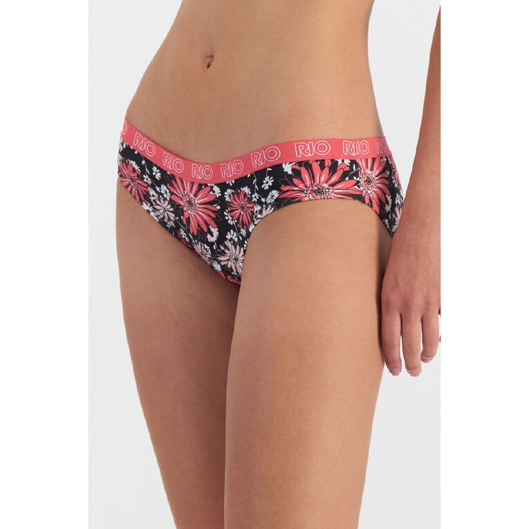 Rio Women's Bikini Briefs 5 Pack, Pink Light, hi-res