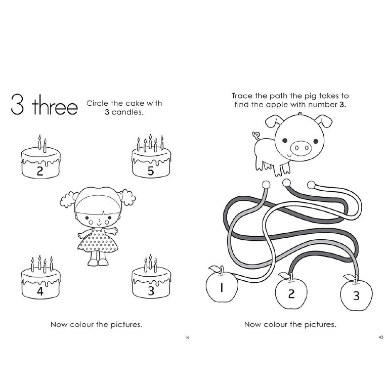 Little Genius Small Activity Pad 123 Fun Vol 2 The Warehouse