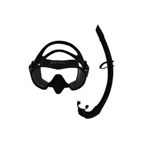 Body Glove Adults Travel Snorkel set Black
