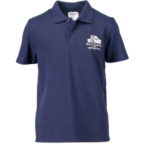 Schooltex Paroa Greymouth Short Sleeve Polo with Embroidery