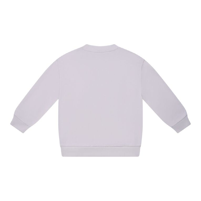 Young Original Plain Crew Sweat, Cream, hi-res