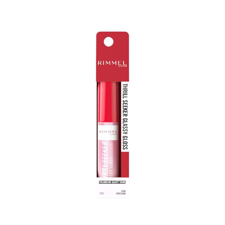Rimmel C Thrill Seeker Glassy Gloss #100 Coco Suga, , hi-res