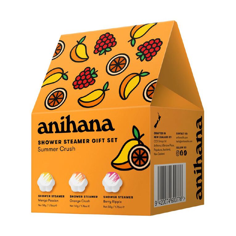 Anihana Shower Steamer Gift Summer Crush 3 Pack, , hi-res