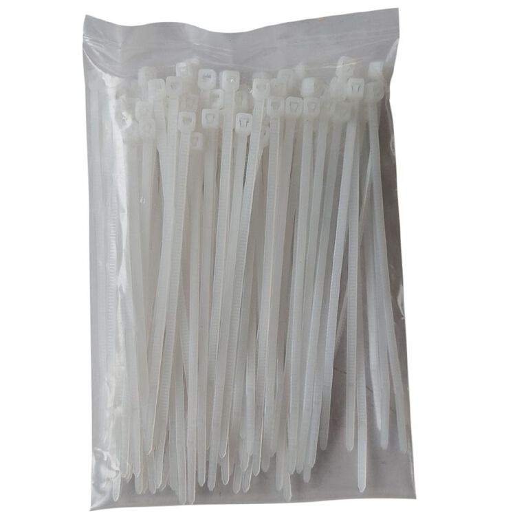 Mako Cable Tie 100 x 2.5mm Natural, , hi-res