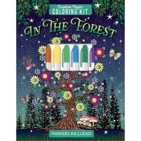 Creative Pages: In The Forest Coloring Kit