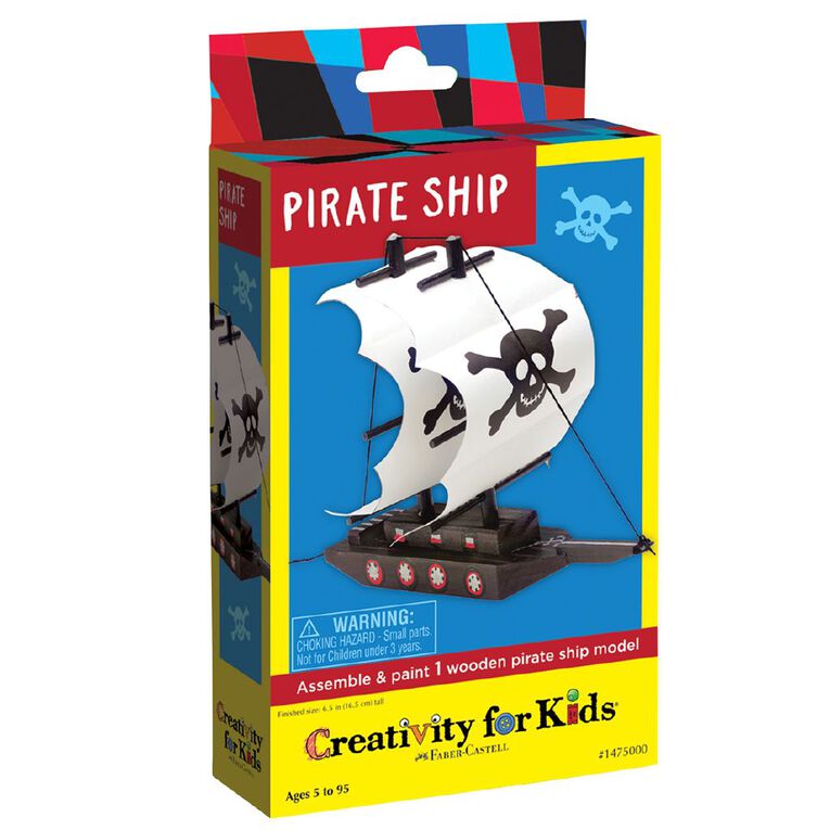 Faber-Castell Creativity For Kids Mini Kits Pirate Ship, , hi-res