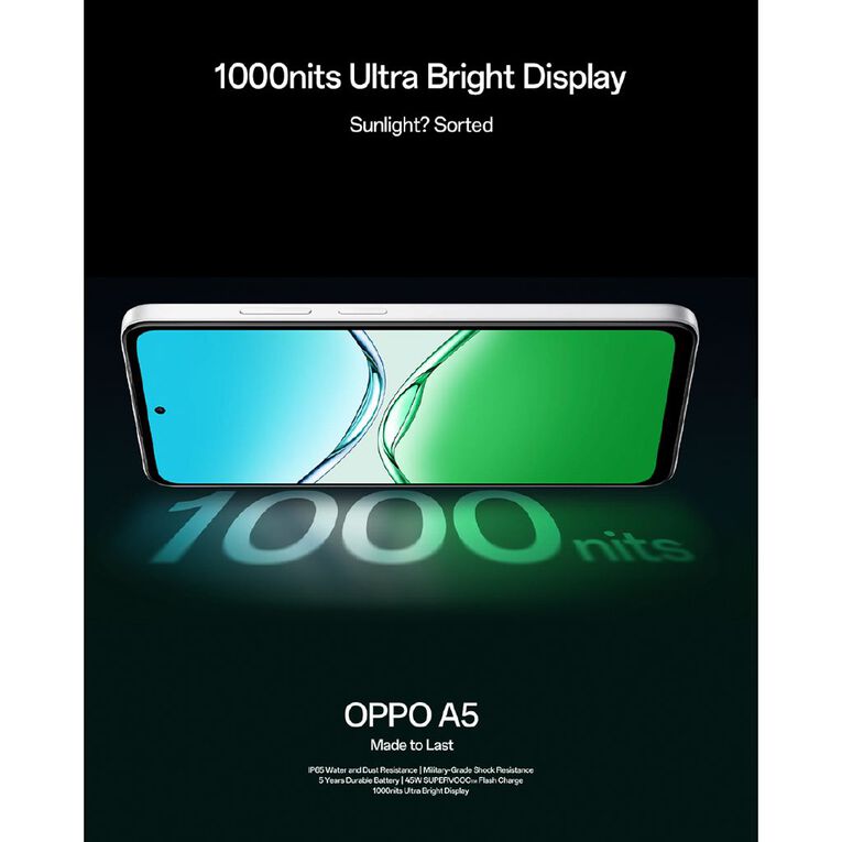 OPPO A5 4G Midnight Purple, , hi-res