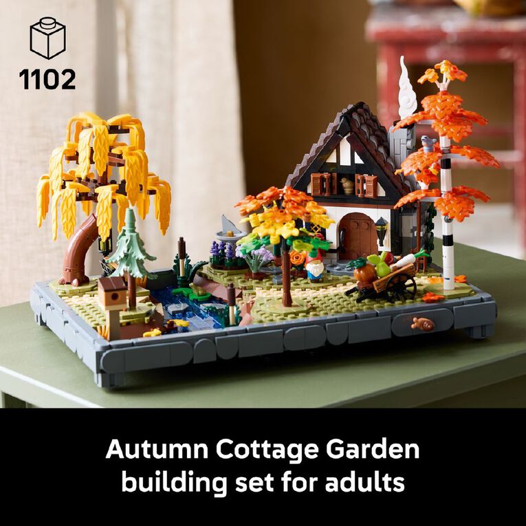 LEGO Icons Autumn Cottage Garde 11372, , hi-res
