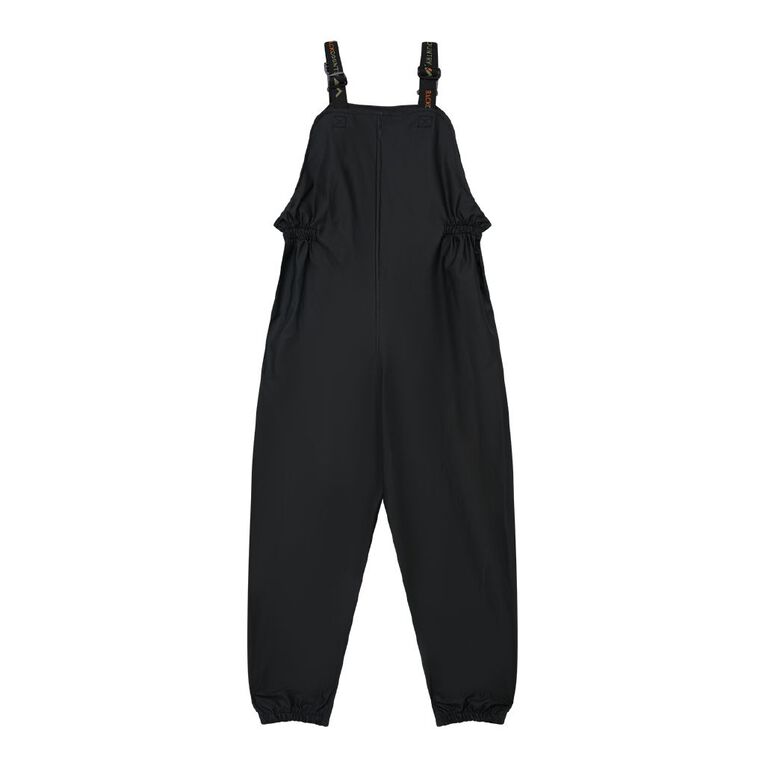 Back Country Kids' Waterproof Overalls, Black, hi-res