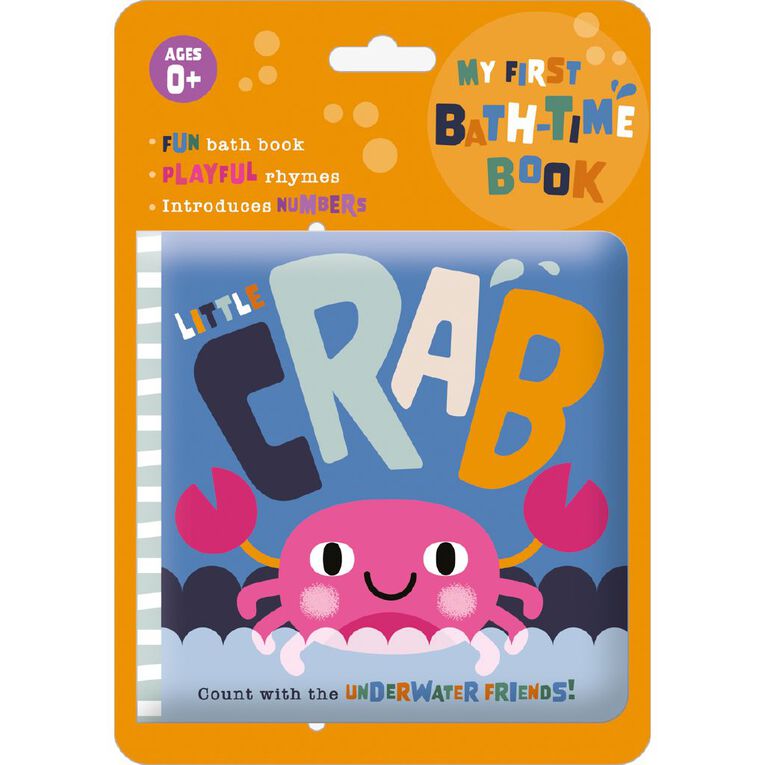 Little Crab Bath Book, , hi-res