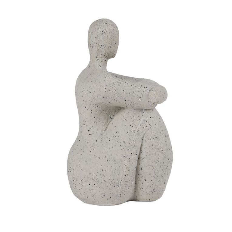 Living & Co Resin Decor Sitting Statue, , hi-res
