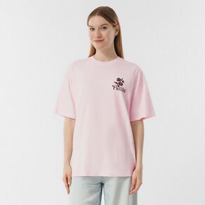 H&H Women's Short Sleeve Boyfriend Graphic Tee