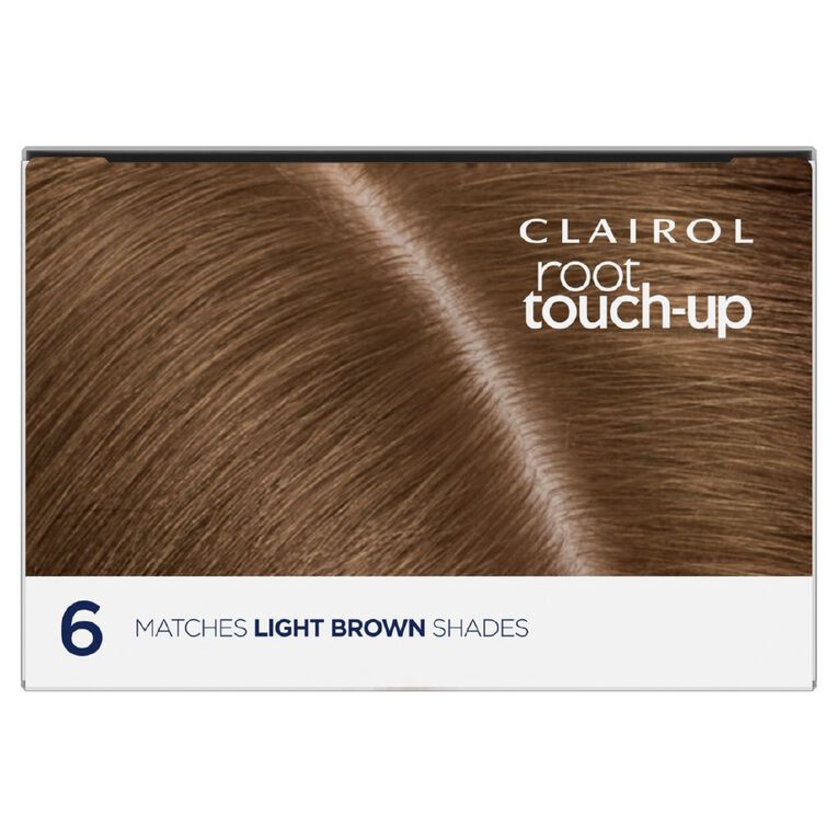Clairol Root Touch Up Permanent 6 Light Brown, , hi-res