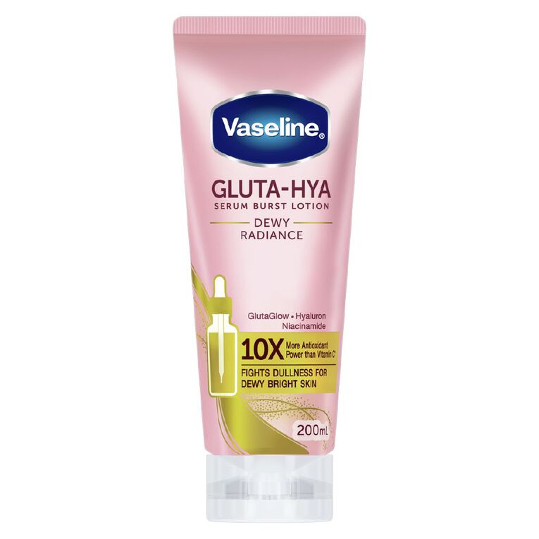 Vaseline Gluta-Hya Serum Burst Lotion Body Lotion for Dewy Bright Skin D, , hi-res
