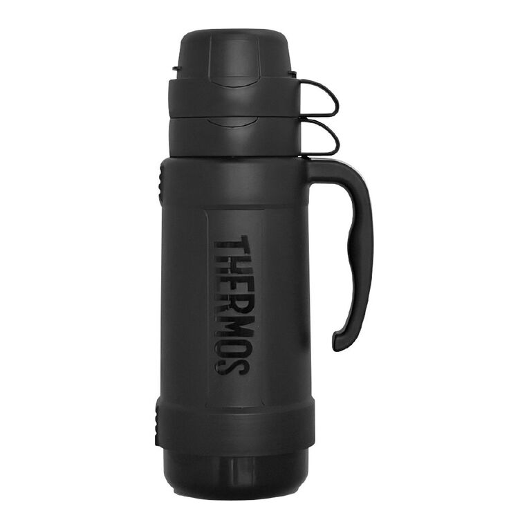 Thermos Eclipse Vacuum Flask Black Black The Warehouse