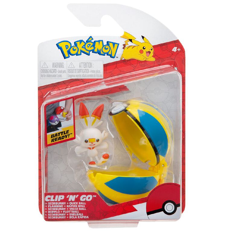 Pokemon Clip n Go Ball Assorted, , hi-res