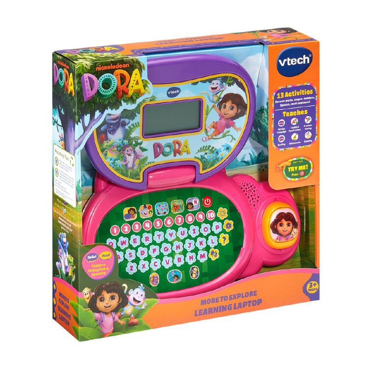 Vtech Dora More to Explore Learning Laptop, , hi-res