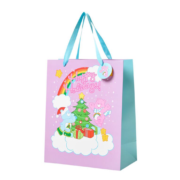 Care Bears Christmas Gift Bag Assorted Large, , hi-res