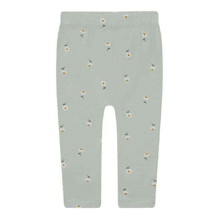 Young Original Babys' 2pc Bodysuit and Leggings Set, Blue Light DAISY, hi-res