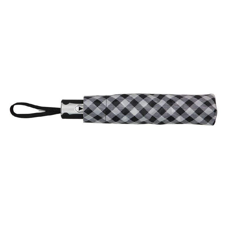 H&H Mini Fashion Umbrella, Black/White, hi-res