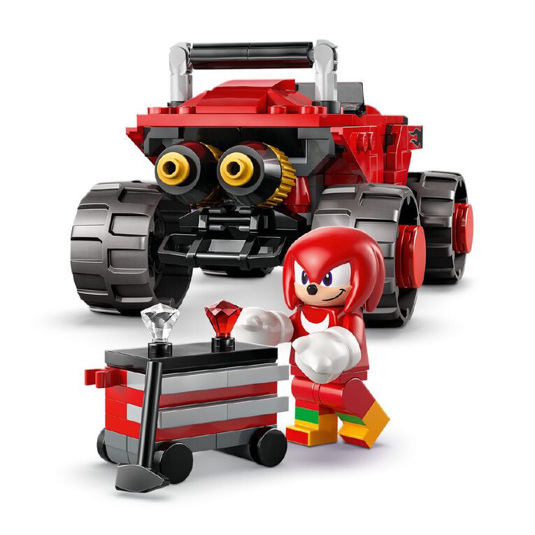 LEGO Sonic Silvers Car vs Knuckles Monster Truck 77118, , hi-res